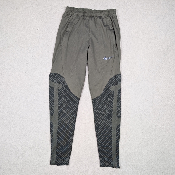 Nike Dri-Fit Strike Soccer Pants Joggers Olive/Black Men's Small Slim DV2856-222 - Picture 2 of 16
